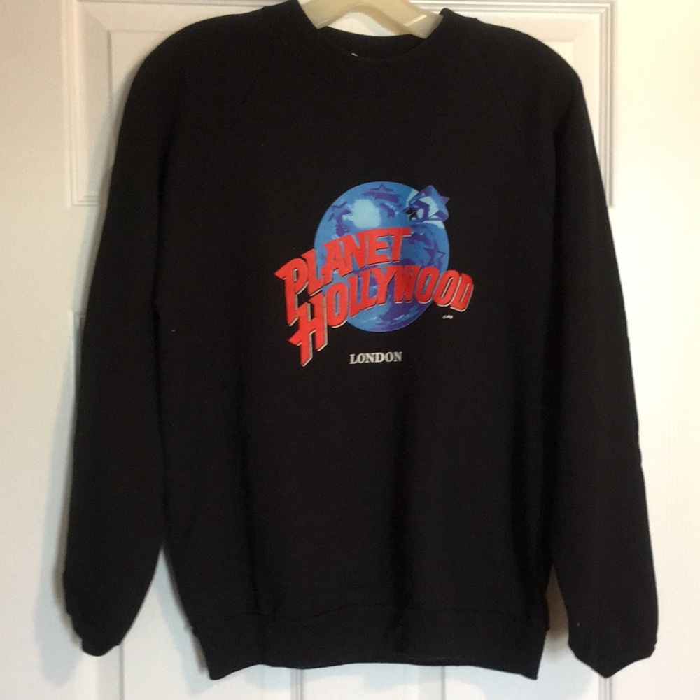 90s PLANET HOLLYWOOD LONDON SWEATSHIRT -M